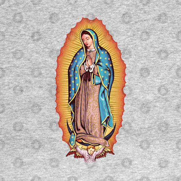 Our Lady of Guadalupe Virgin Mary by Beltschazar